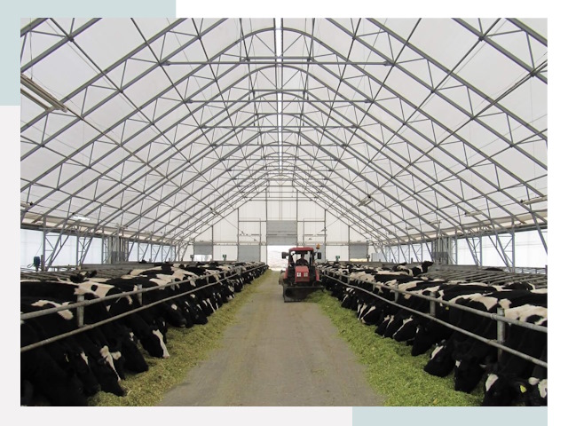 Тентовые коровники в Озерске от 609 руб. - Надежно и доступно