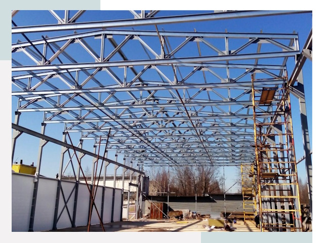 Строительство цехов в Озёрск от 609 руб. под ключ