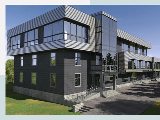 Административные здания в Озерске