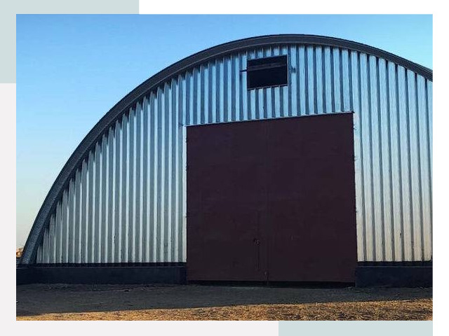 Бескаркасные ангары в Озерске