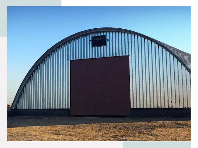 Арочные ангары в Озерске