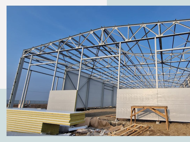 Утепленные ангары в Озёрск от 609 руб. за м²