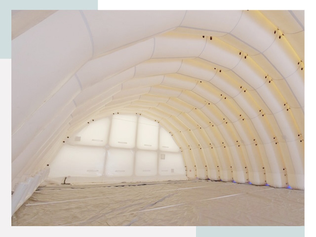 Пневмокаркасные ангары в Озерске