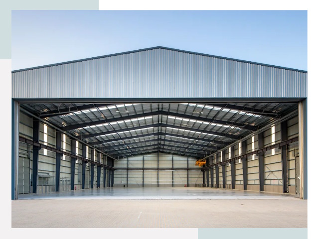 Большие ангары в Озерске