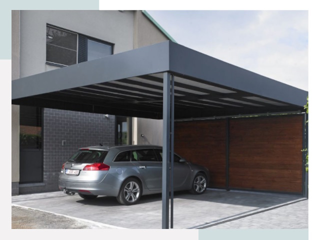 Металлические навесы в Озерске