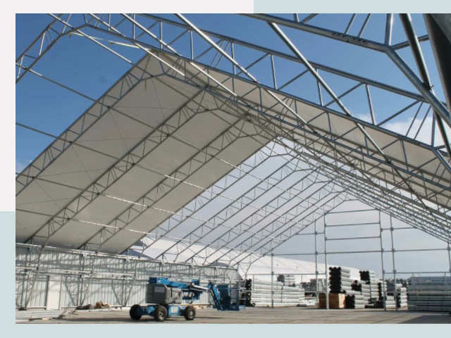 Каркасно-тентовые сооружения от СтальСтрой-Озр по цене 609 руб.