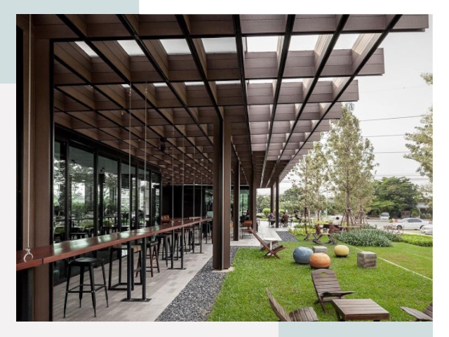 Летние веранды для кафе в Озерске