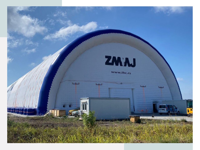 Брендирование ангаров в Озерске