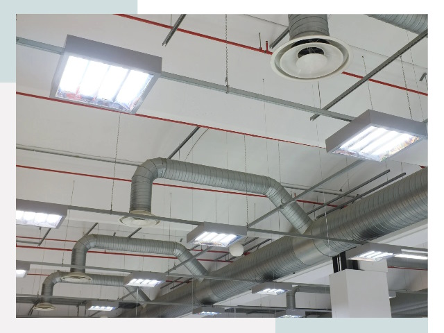 Вентиляция ангаров в Озерске