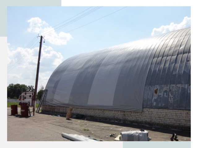 Ремонт ангаров в Озерске