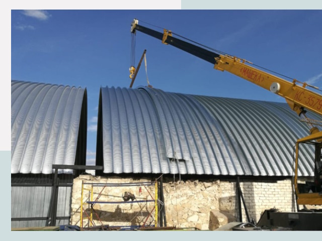 Реконструкция ангаров в Озерске от 609 руб.