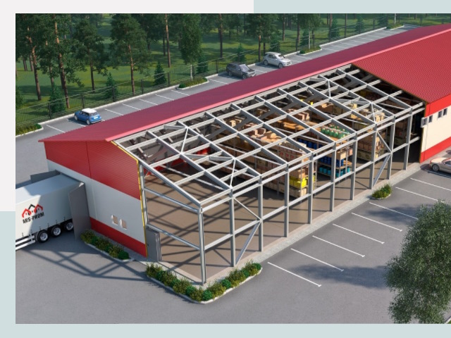 Проектирование ангаров в Озерске от 609 руб.